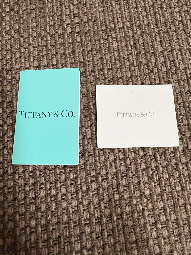 現行品　新品未使用ティファニーピアス　空箱　ケース　ミニサイズ