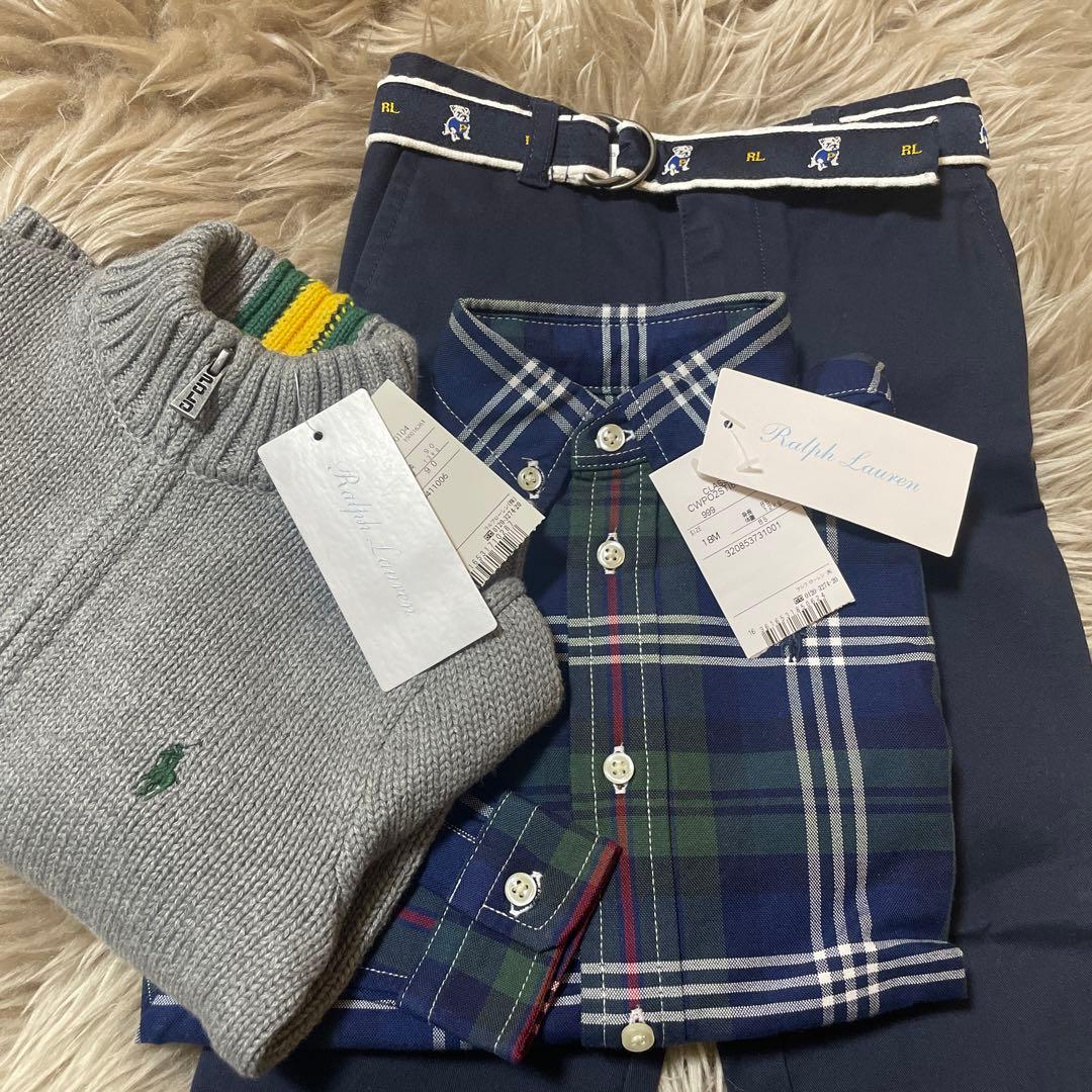 新品未使用タグ付き　ラルフローレン　ベビー服