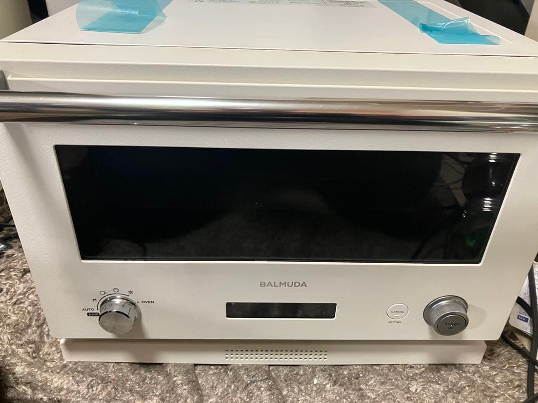 み*ゆ様 BALMUDA オーブンレンジ ホワイト　ジャンク品