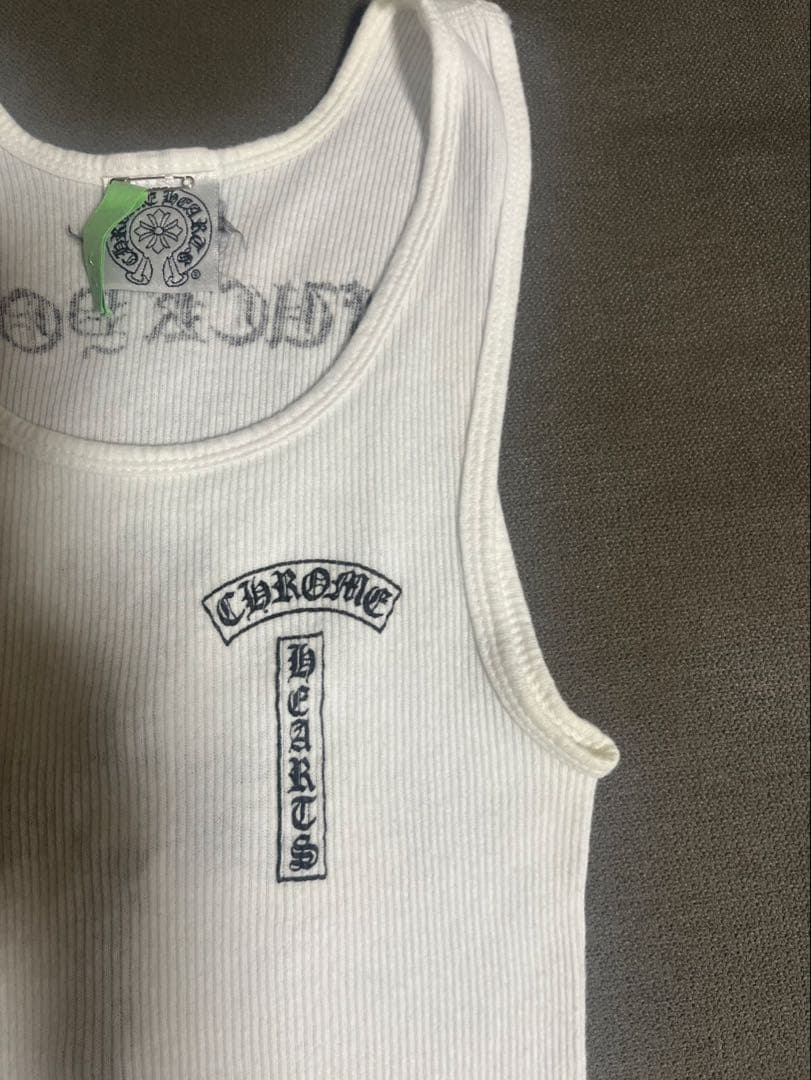 Chrome Hearts ホワイトタンクトップ