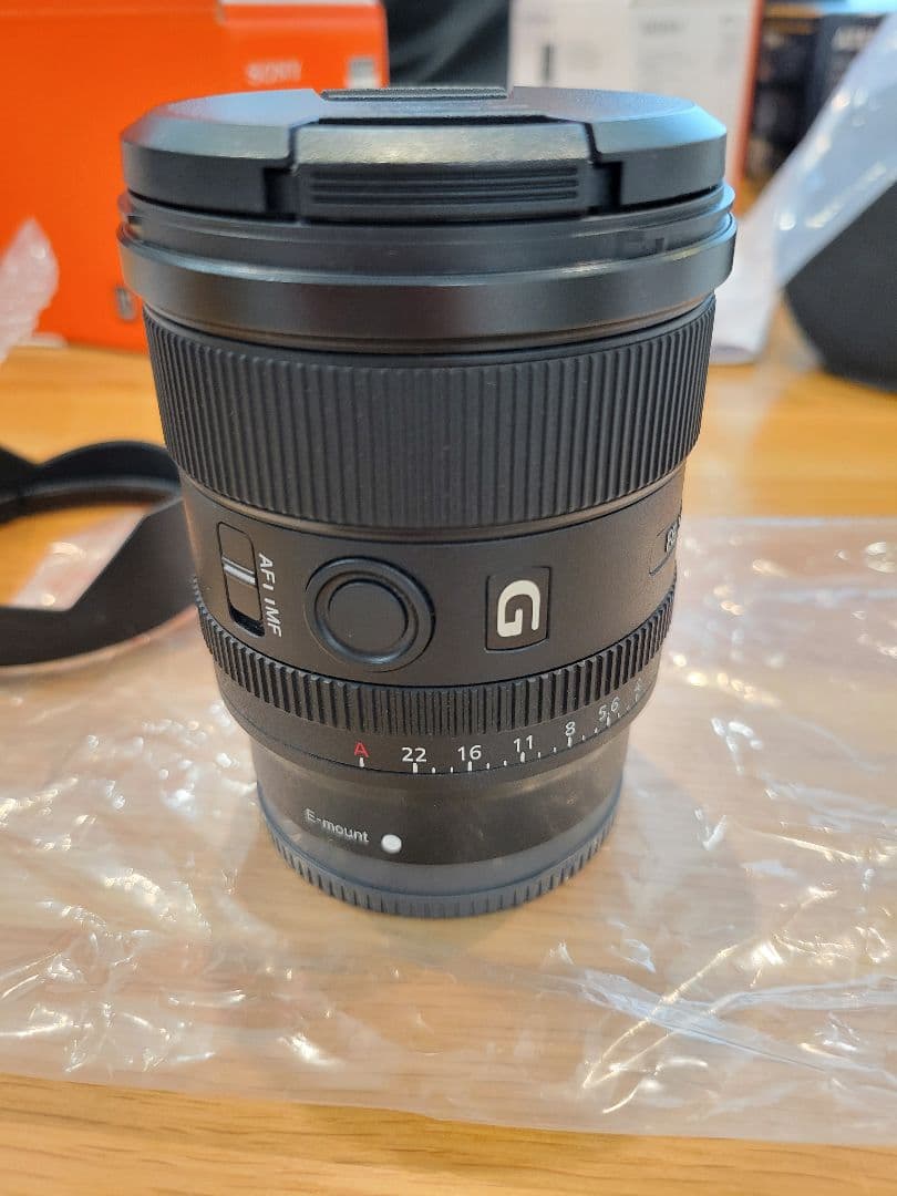 【美品】Sony FE 20mm F1.8 G レンズ　SEL20F18G