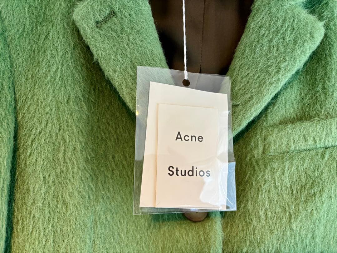 Acne Studios アルパカシャギー チェスターコート