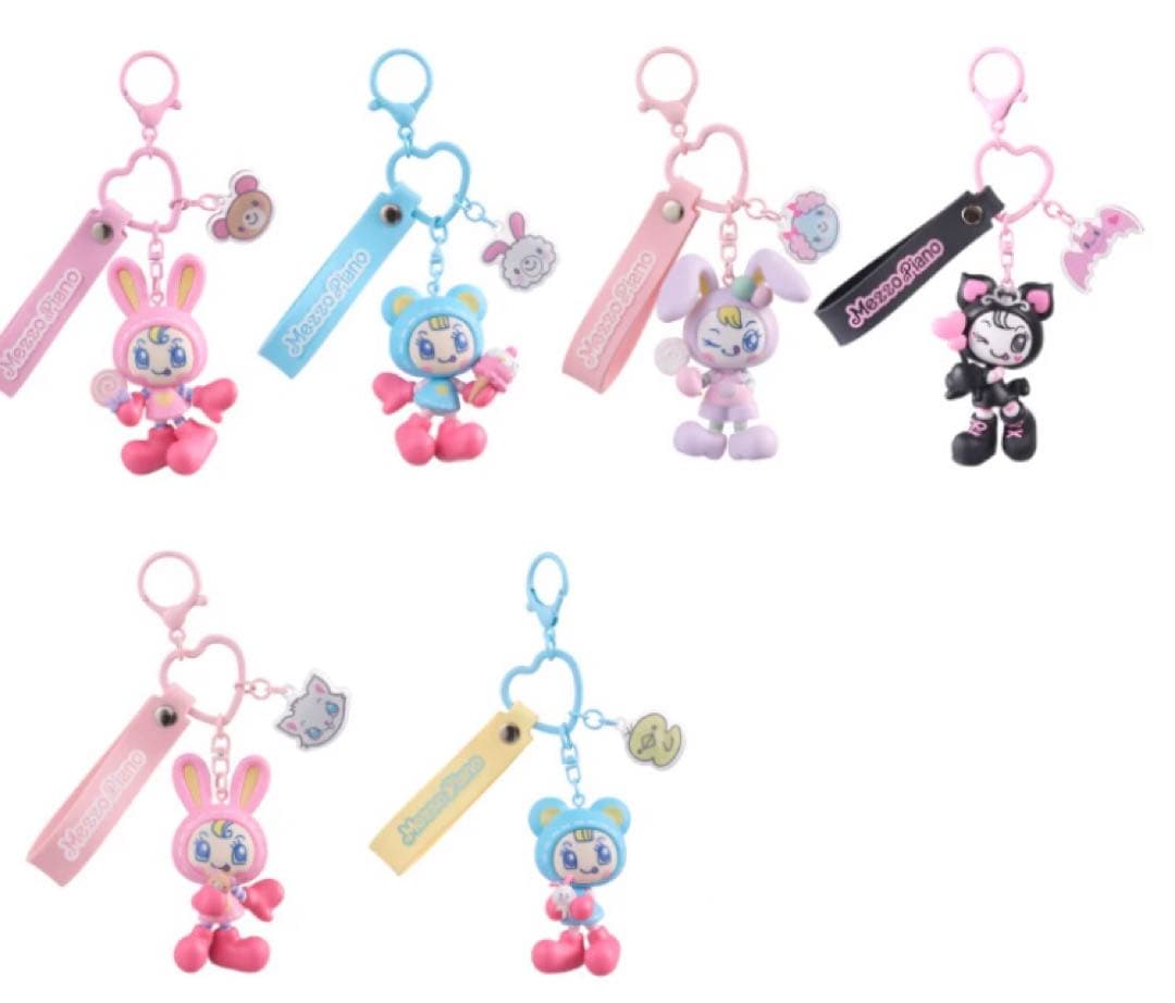 メゾピアノシークレットキャラチャーム 6種類セット　フルコンプ