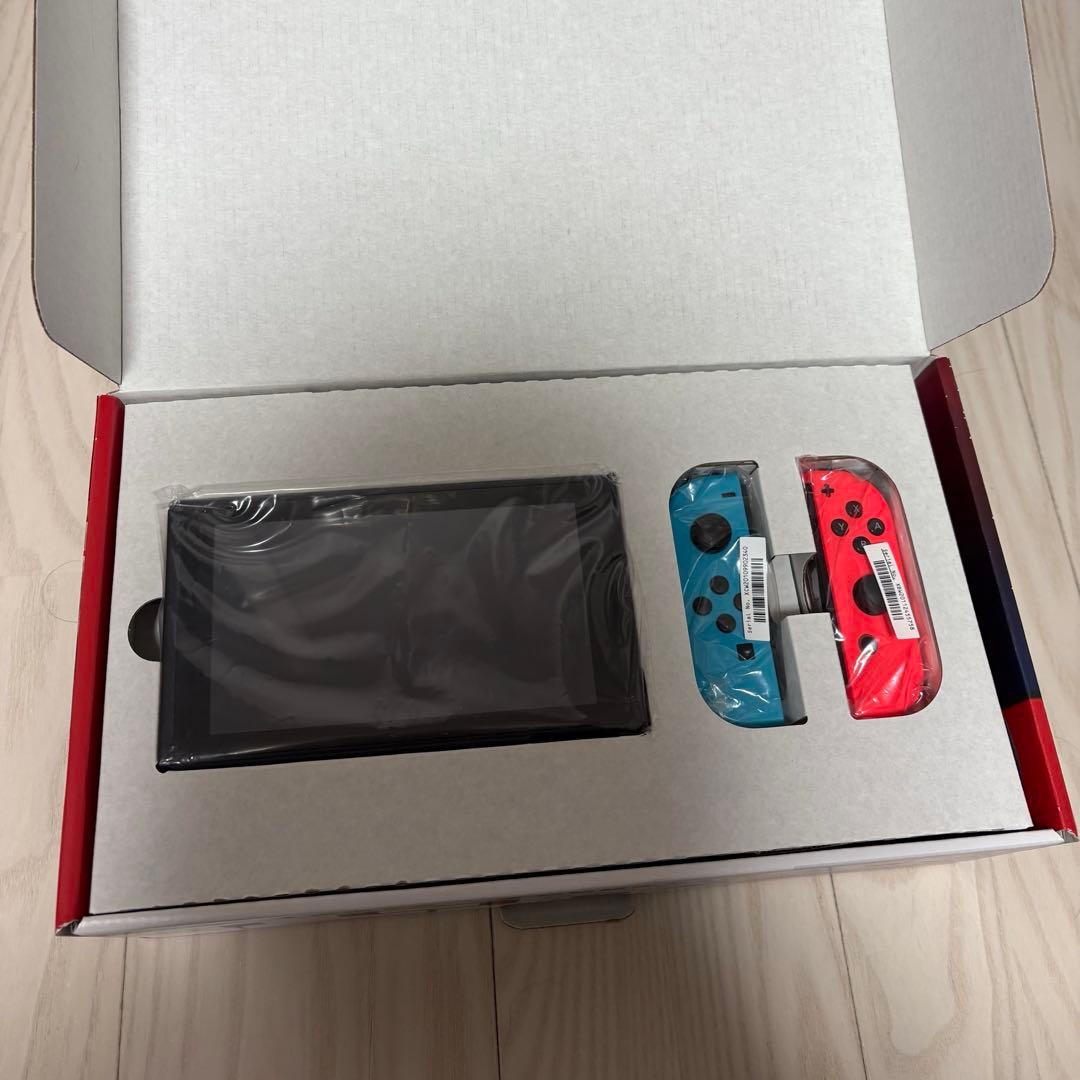 動作確認済　Nintendo Switch 本体　付属品完備　128GBSD付き