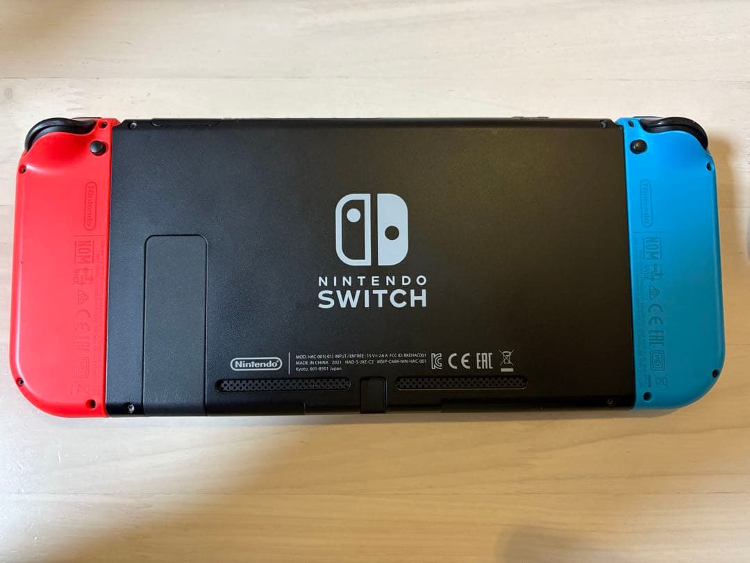 動作確認済　Nintendo Switch 本体　付属品完備　128GBSD付き
