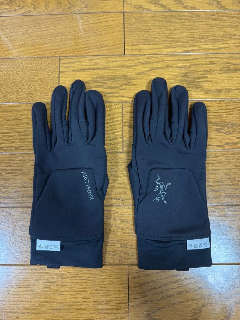 Arc'teryx ブラックグローブ　Mサイズ