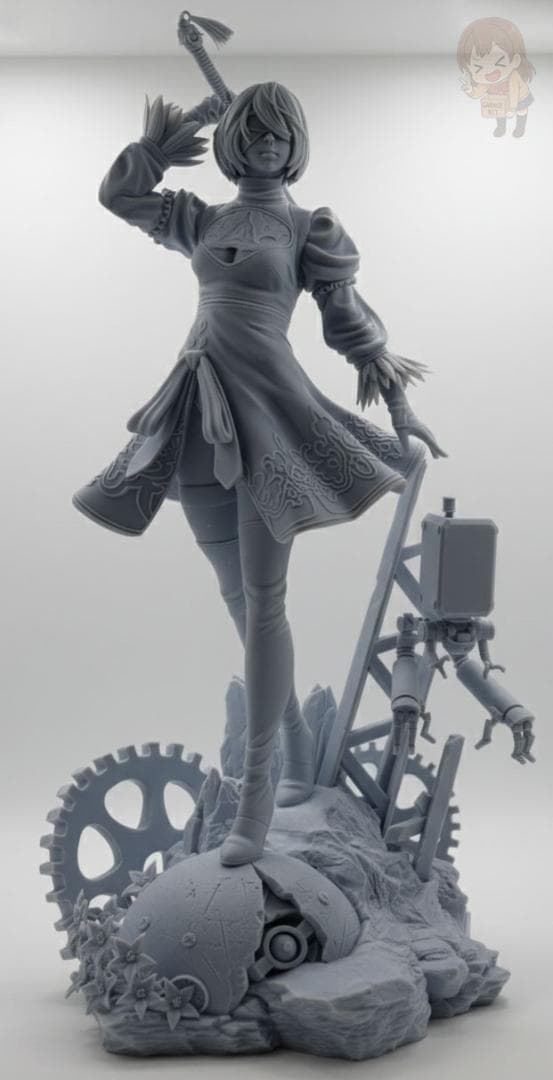 1/6 未塗装未組立 フィギュア ガレージキット NieR Automata