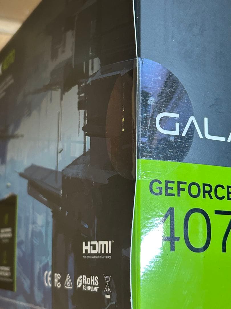 玄人志向 グラフィックボード GG-RTX4070-E12GB/DF2