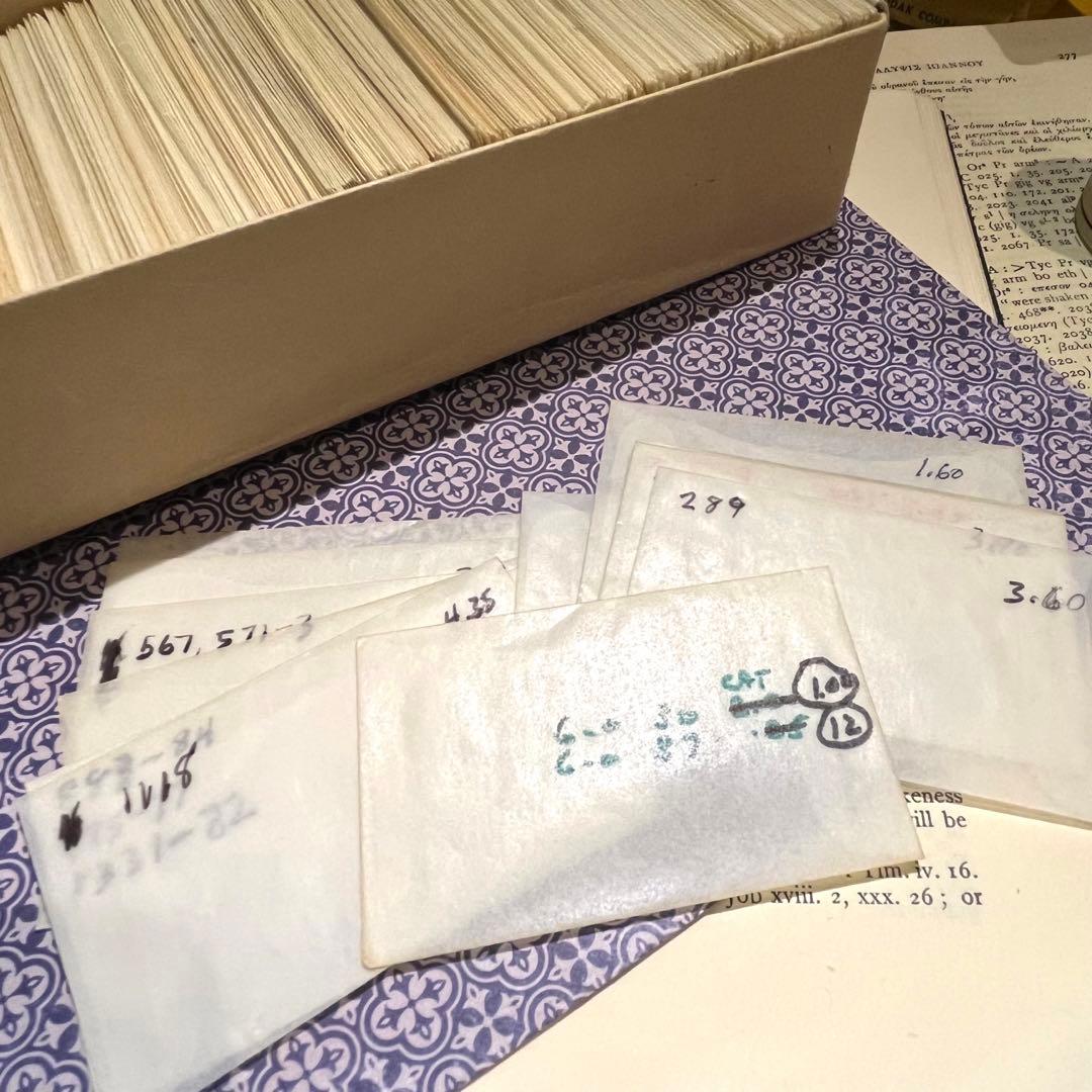 【No.65】ヴィンテージ【B】グラシン封筒のみ！海外チケット(ロールチケット