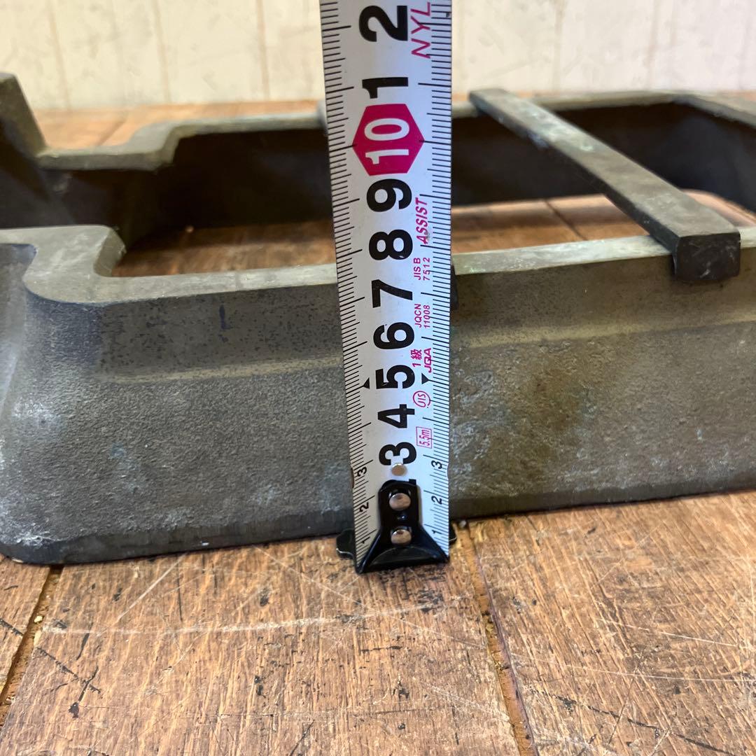 昭和レトロ 古道具 吉原五徳 五徳 真鍮 火鉢 囲炉裏 金属工芸 古民具