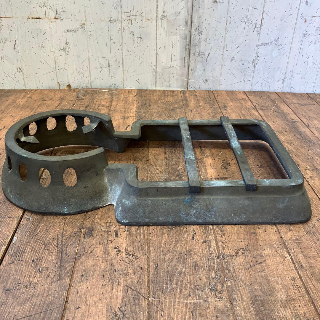 昭和レトロ 古道具 吉原五徳 五徳 真鍮 火鉢 囲炉裏 金属工芸 古民具