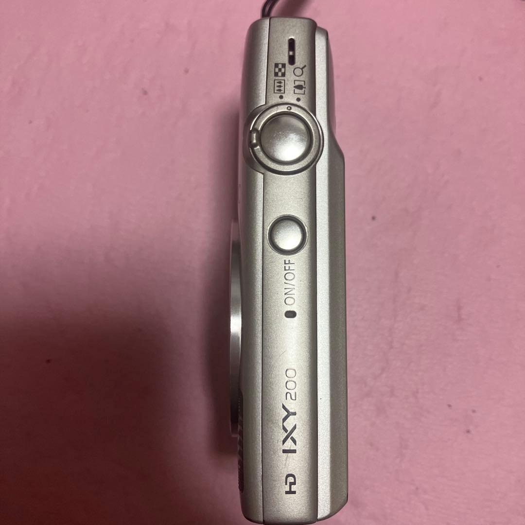 動作確認 Canon キャノン IXY 200 シルバー sdカード付き