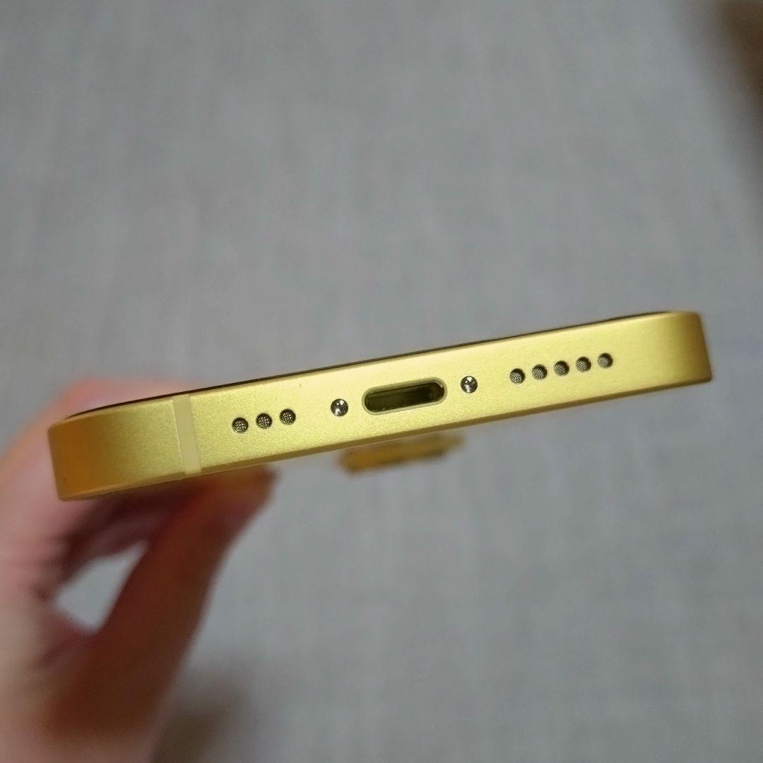 iPhone14 128GB イエロー SIMフリー バッテリー100%