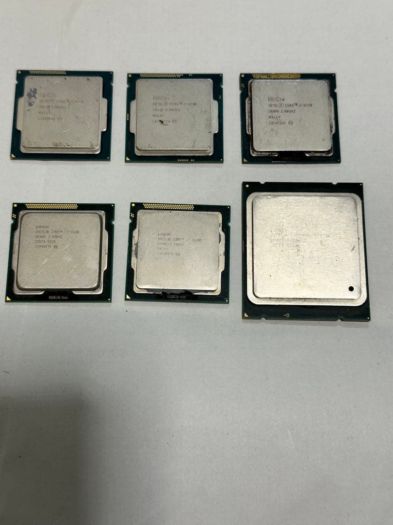 Intel CORE i7 CPU 6個セット