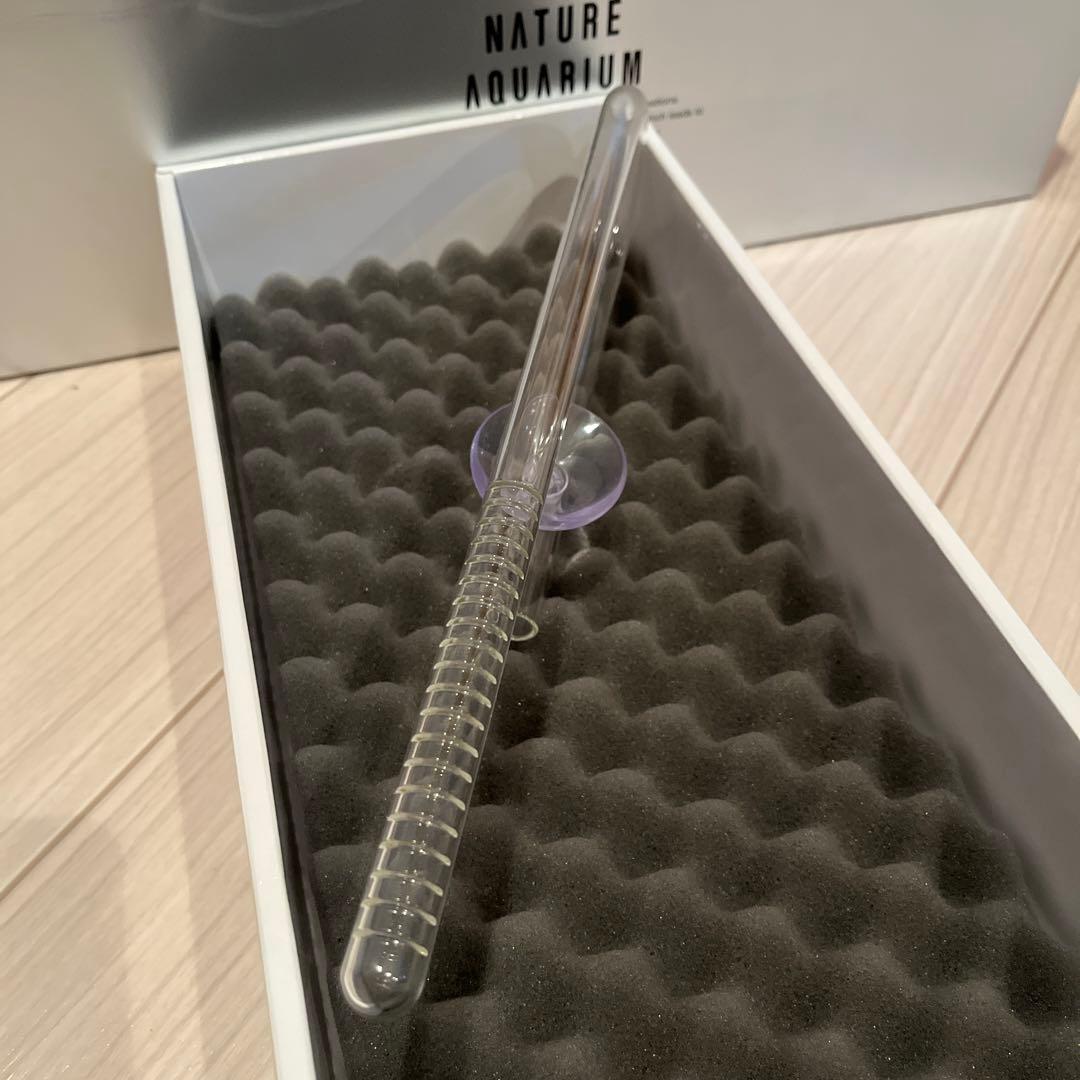 ADA リリーパイプシリーズV-5ガラス製 U字型 水草用エアレーション