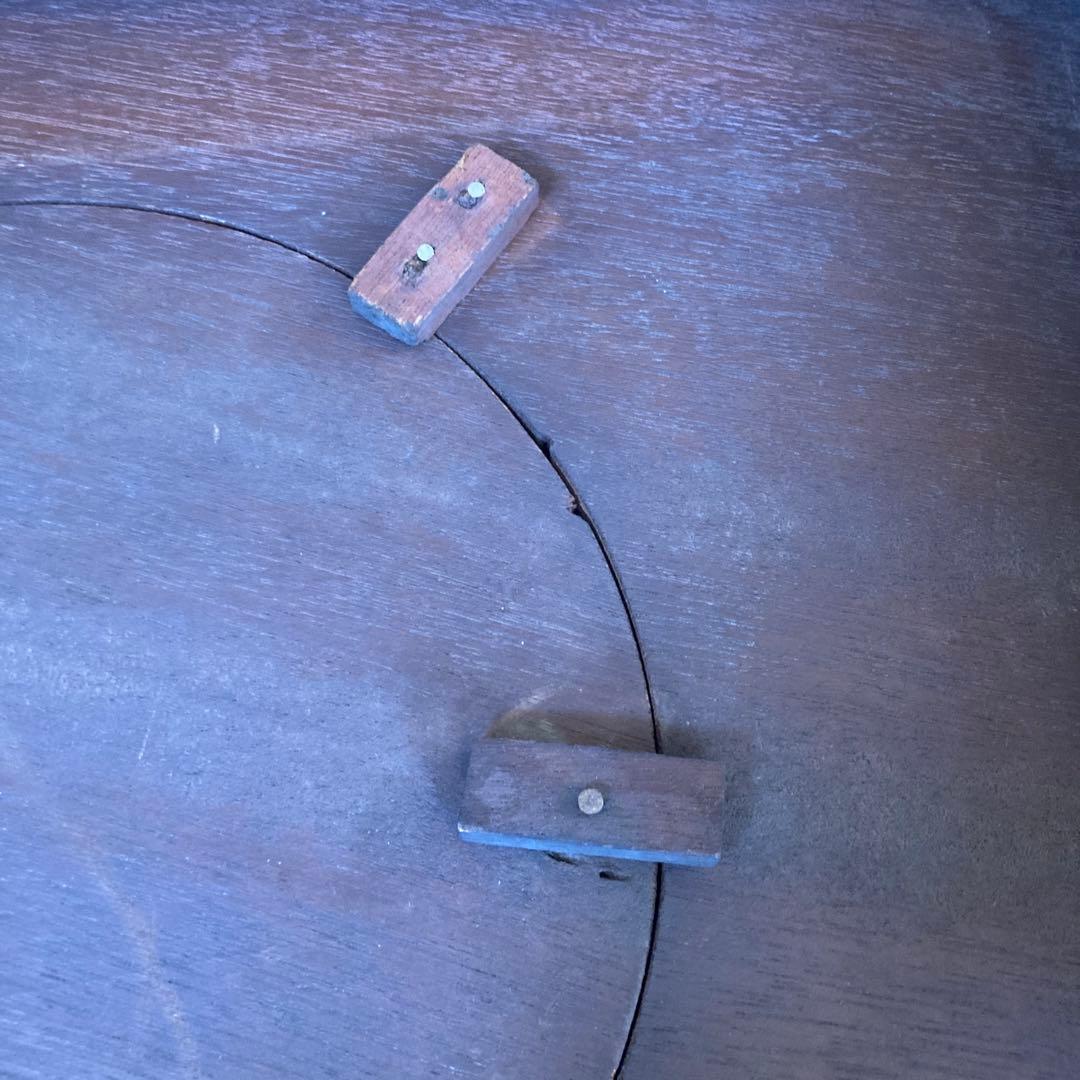 昭和 ちゃぶ台 丸 机 掘り 炬燵 七輪 卓袱台 レトロ ヴィンテージ