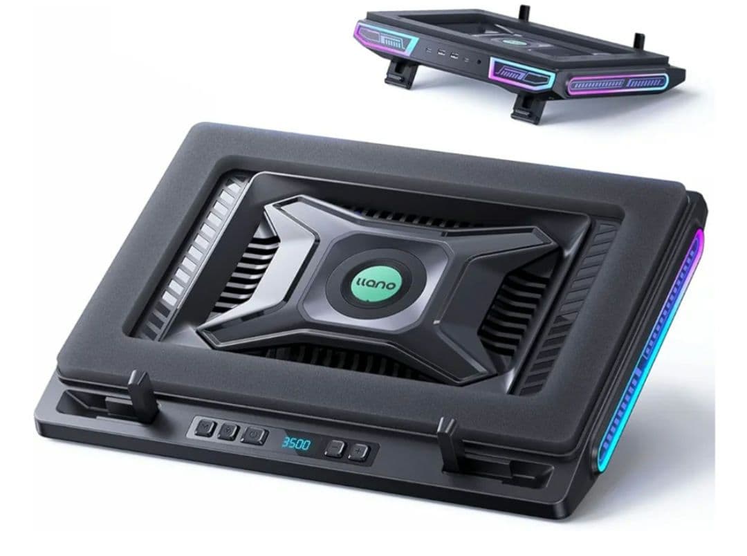 llano V10 ノートパソコン 冷却台 冷却ファン 冷却スタンド