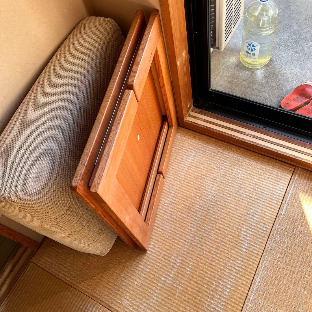 たためるサイドテーブル　設計工房MandＭ