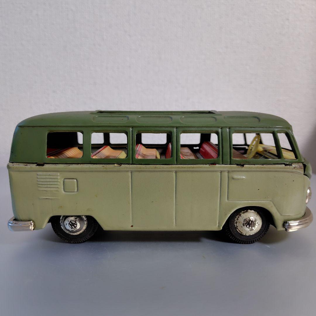 当時物　バンダイ　ブリキ　フォルクスワーゲンタイプ2