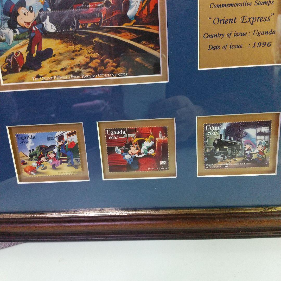ディズニースタンプギャラリー ユ―ロ・ディズニー5周年記念 ウガンダ発行