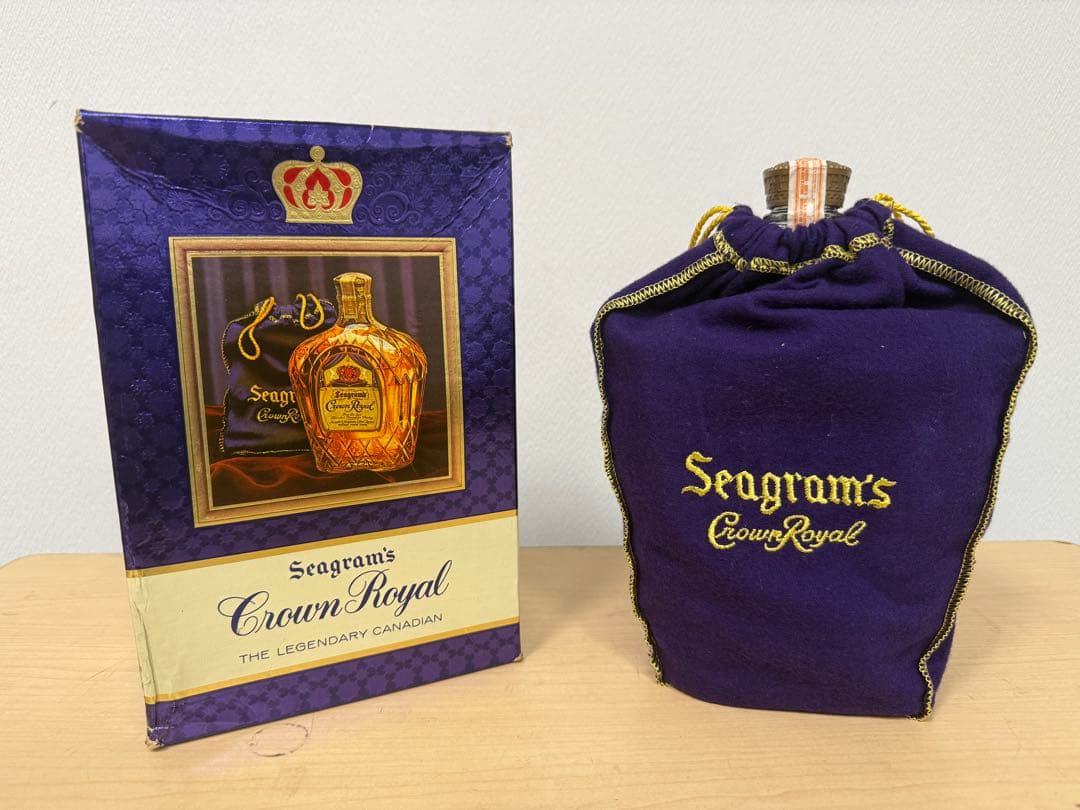 TG191☆未開栓品☆シーグラム☆クラウンローヤル☆1968年☆約946ml