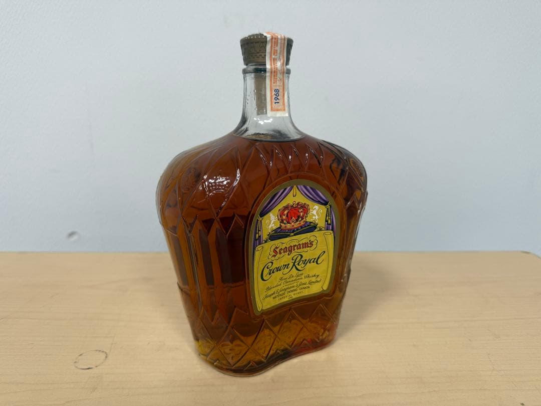 TG191☆未開栓品☆シーグラム☆クラウンローヤル☆1968年☆約946ml