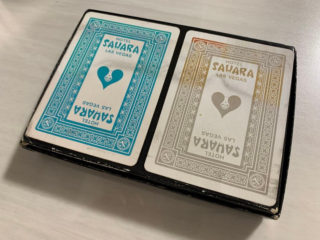 新品未開封 HOTEL SAHARA カジノデック デック2個セット