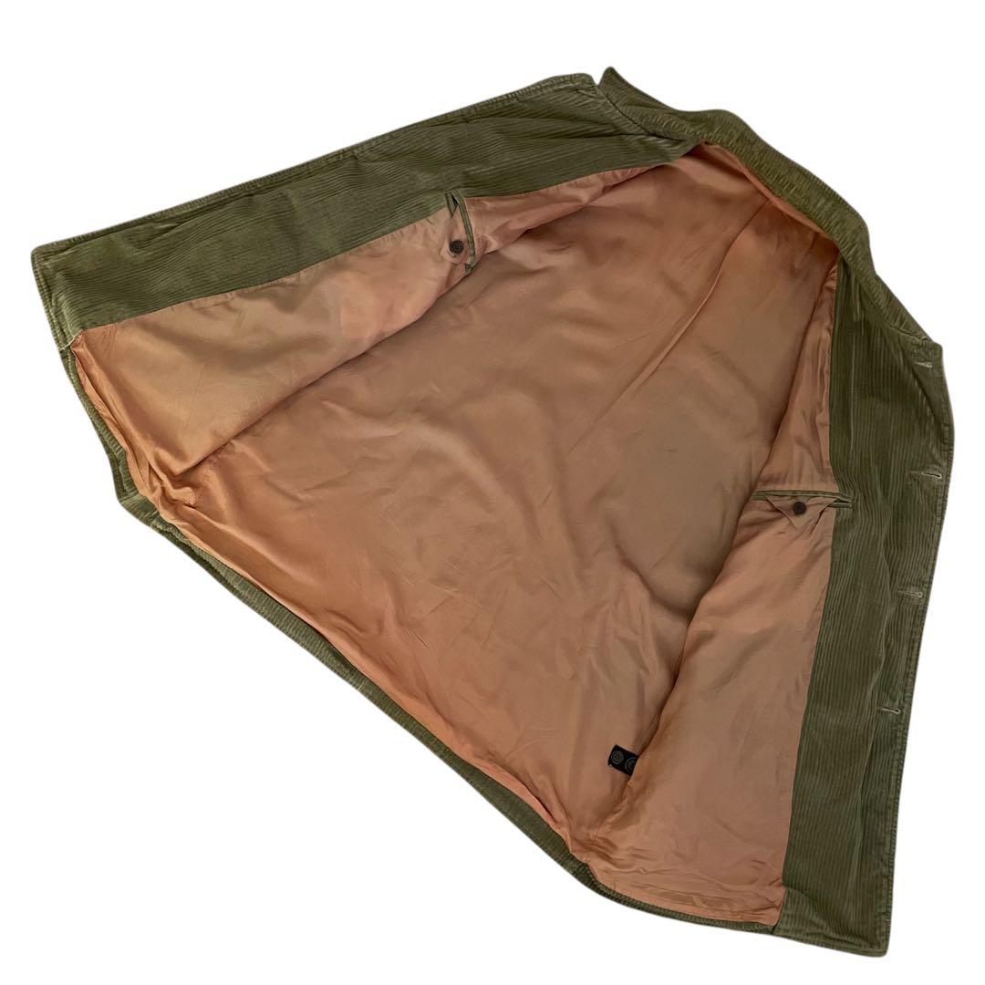 Vintage 90s 太畝 コーデュロイ ミドルコート カバーオール ベージュ