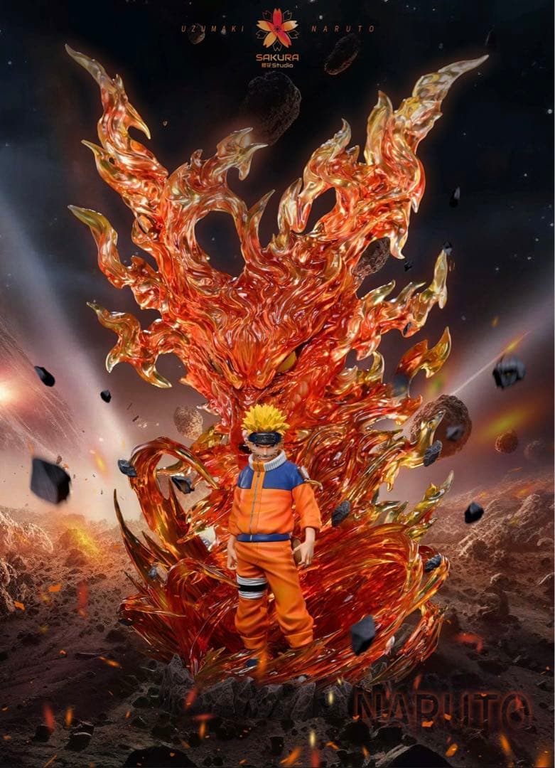 九尾 ナルト うずまき ナルト NARUTO フィギュア ガレージキット