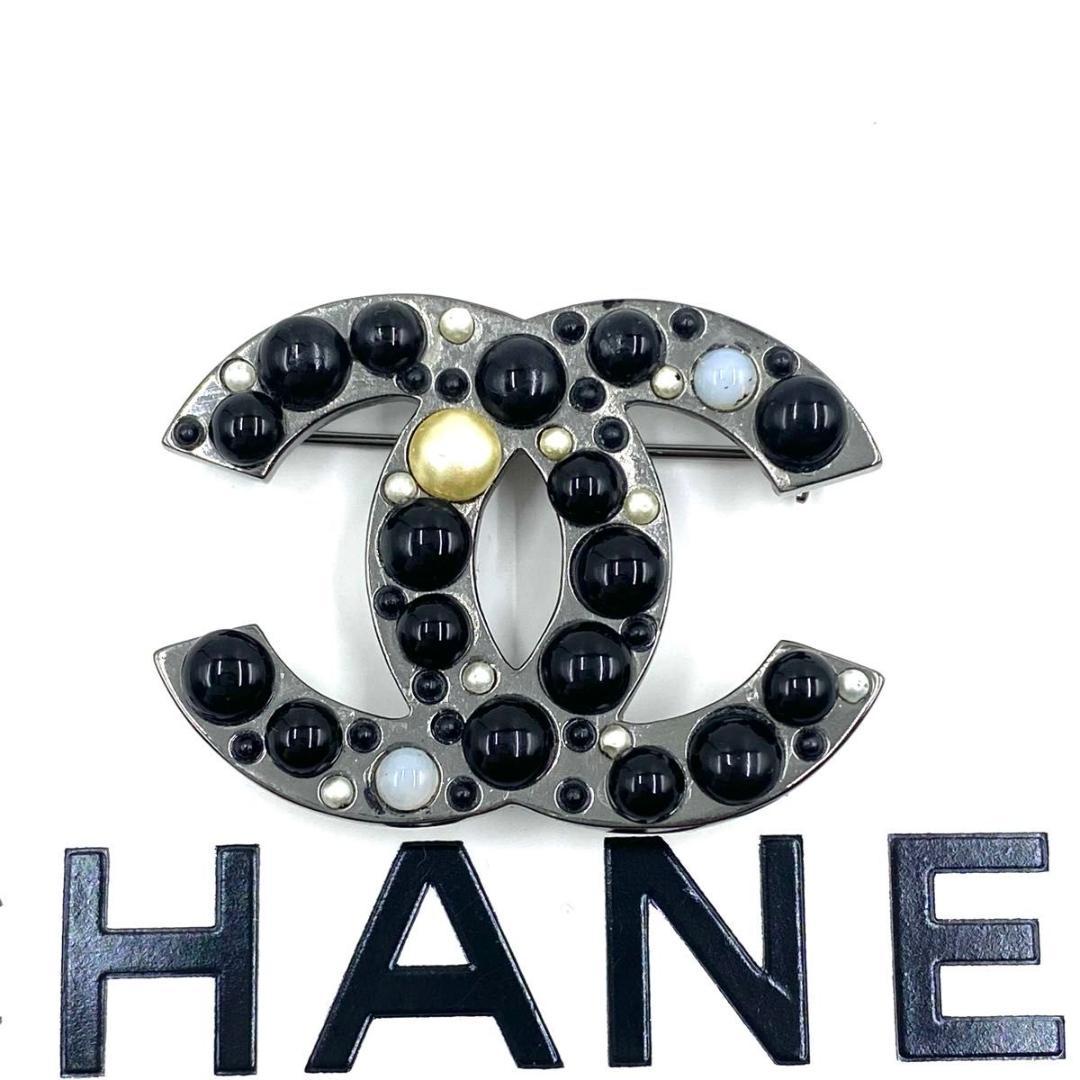 ✨SSS級✨CHANEL ブローチ ラインストーン ココマーク