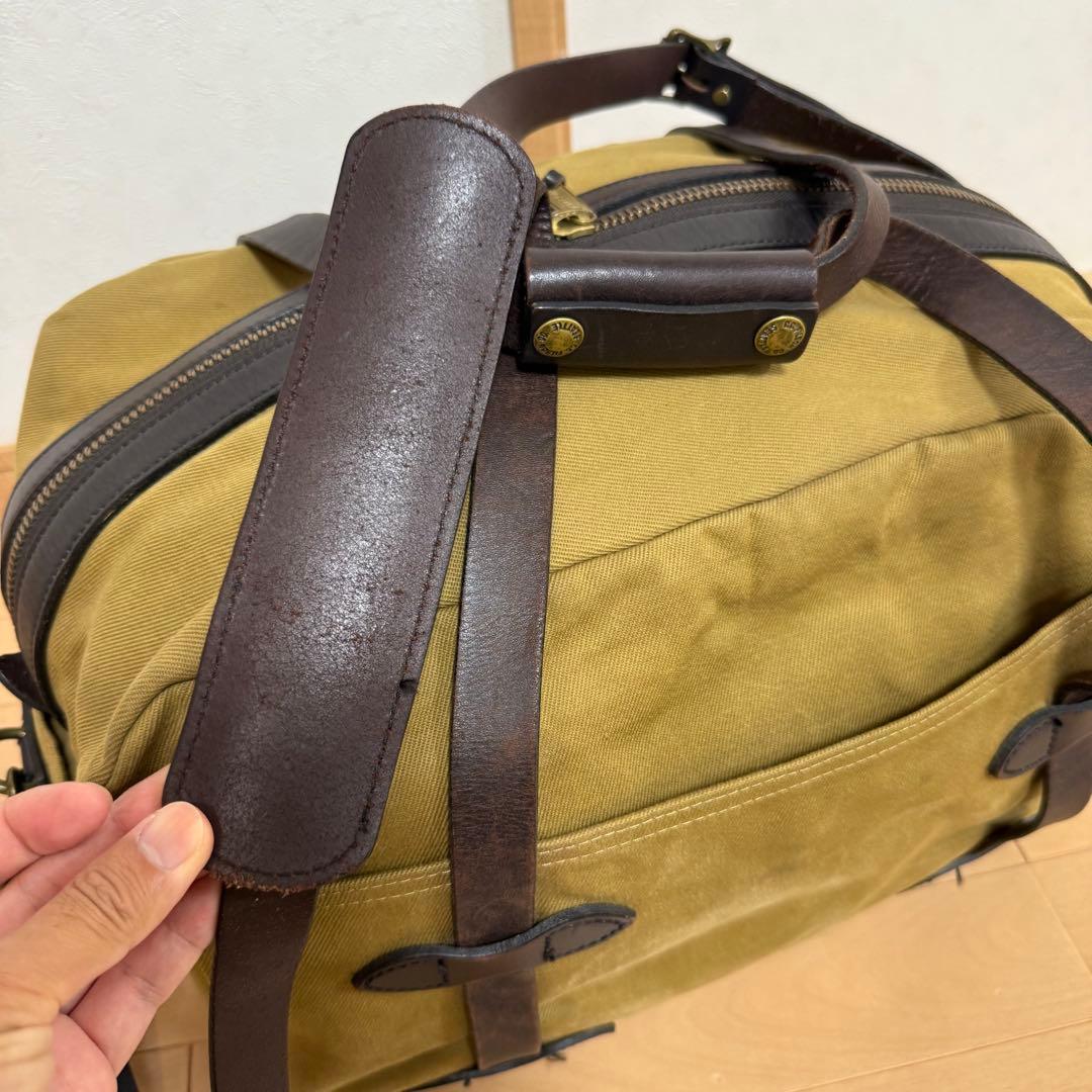 フィルソン FILSON キャンバス ボストンバッグ レザーバッグ