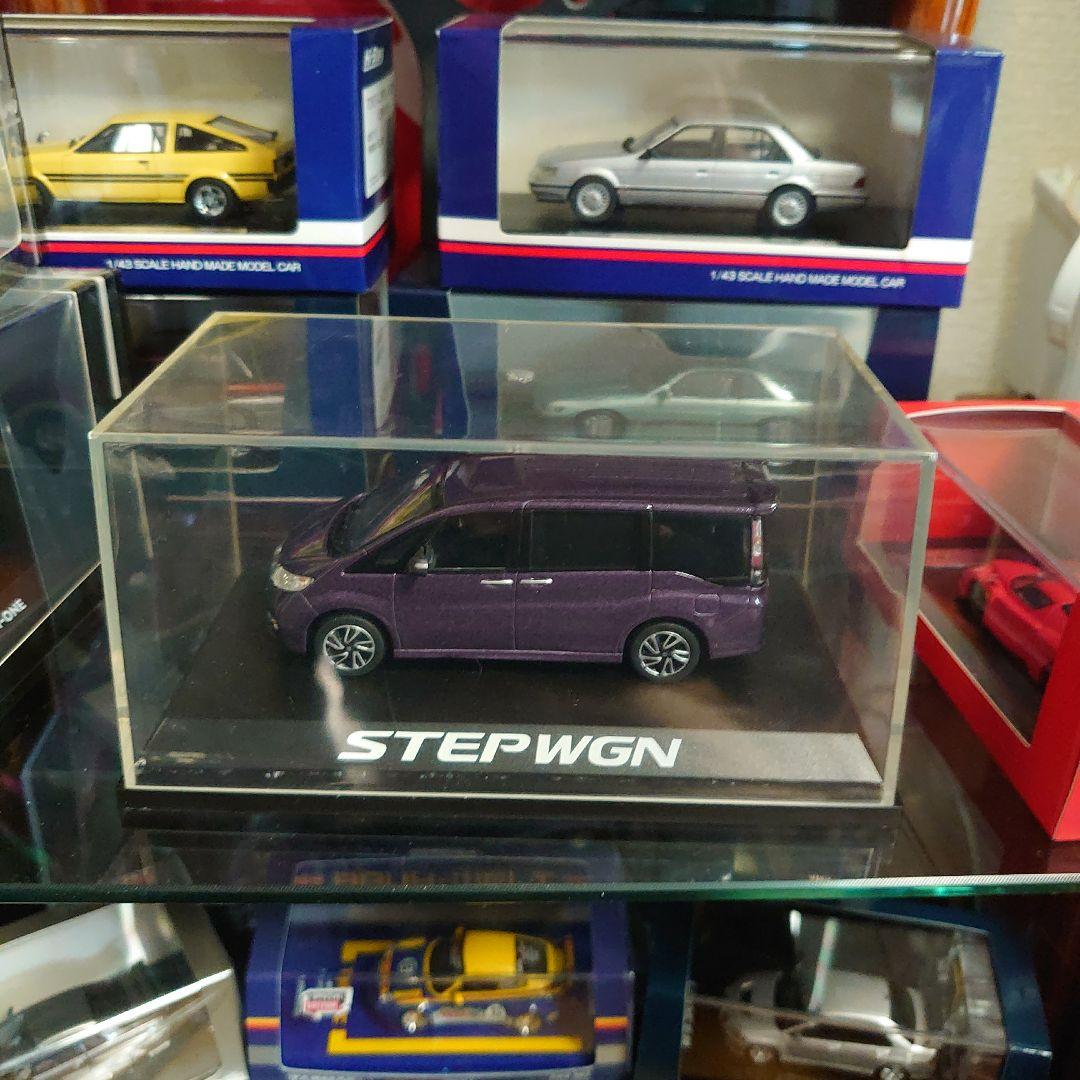 1/43 RPステップワゴン　スパーダ　カラーサンプル　ディーラー特注　パープル
