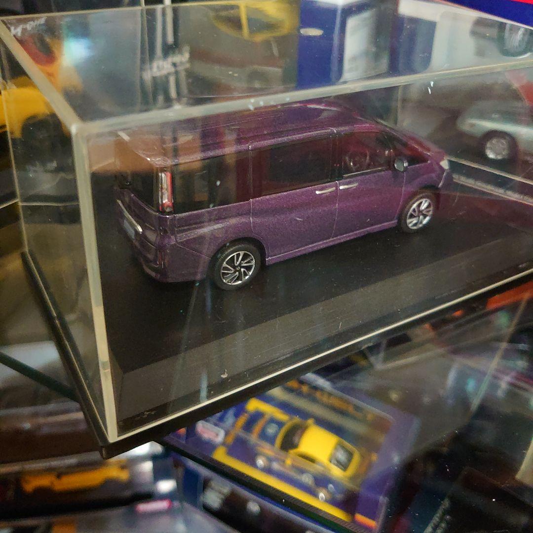 1/43 RPステップワゴン　スパーダ　カラーサンプル　ディーラー特注　パープル