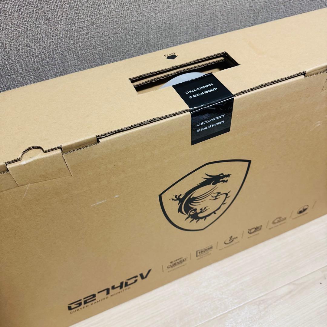 MSI（エムエスアイ） 湾曲パネル搭載ゲーミングモニター G274CV