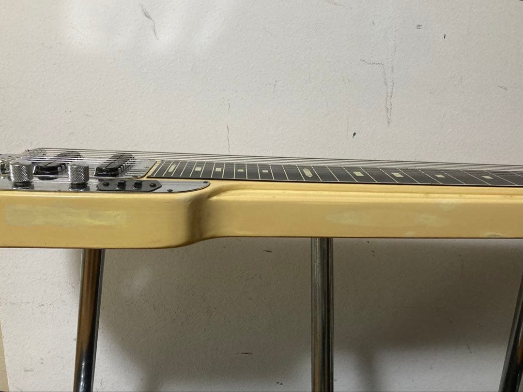 Guyatone グヤ8弦スチールギター　スタンド、ケース付