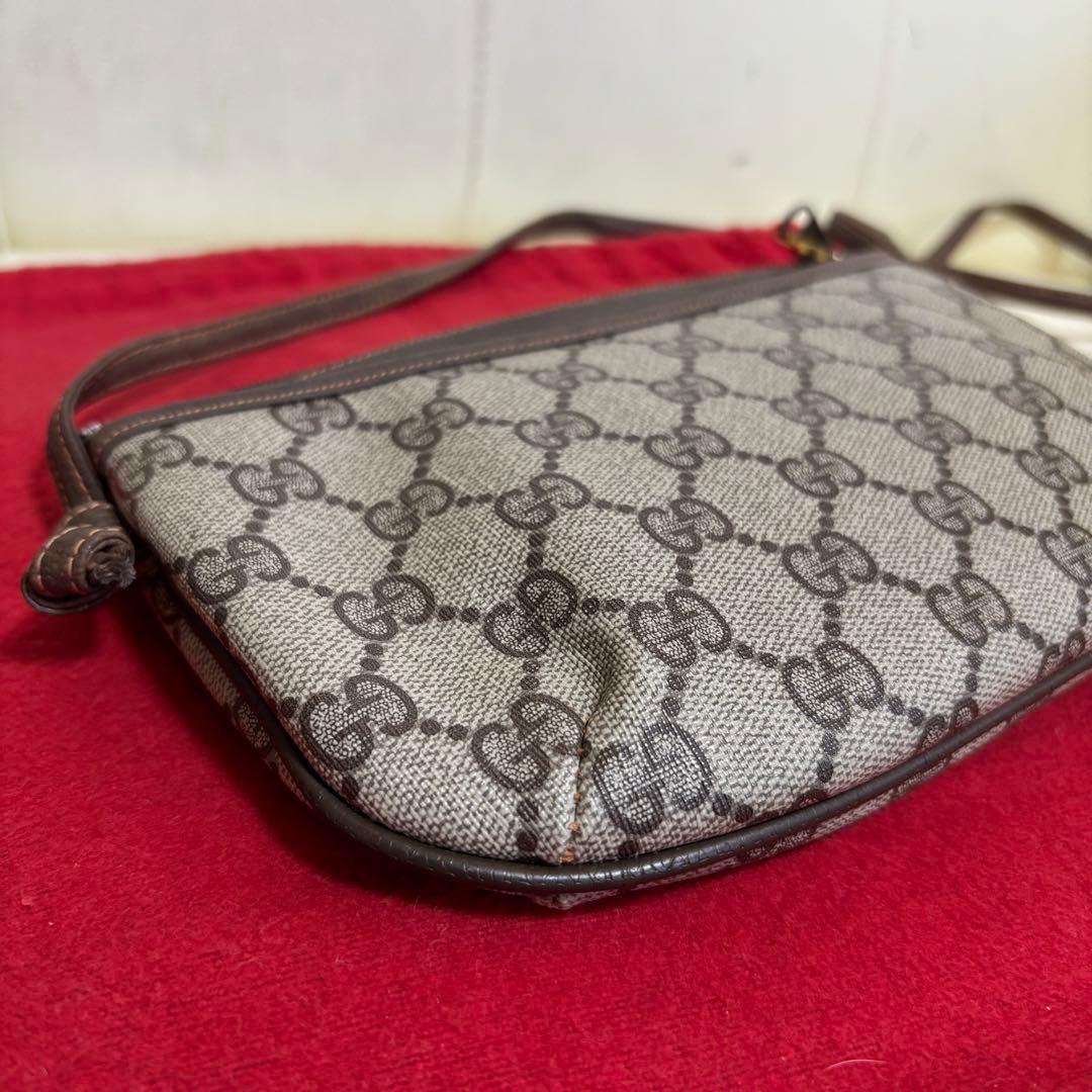 極　美品　付属品あり　GUCCI オールド　グッチ　ミニ　ショルダー　バッグ