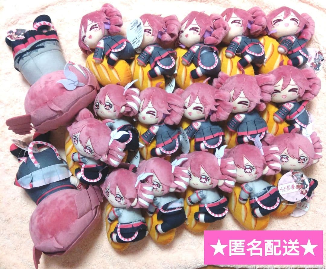 重音テト　くてんこBIGぬいぐるみ　フランスパンぬいぐるみ【18点セット】