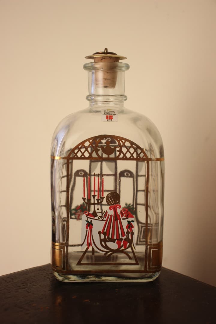 未使用・箱入　ホルムガード　１９８９年　クリスマスボトル