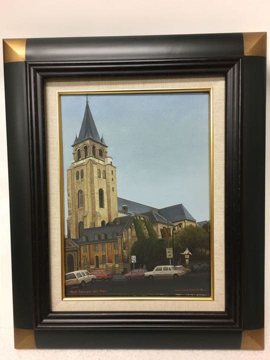 油彩　油絵　直筆(肉筆) 美しい作品