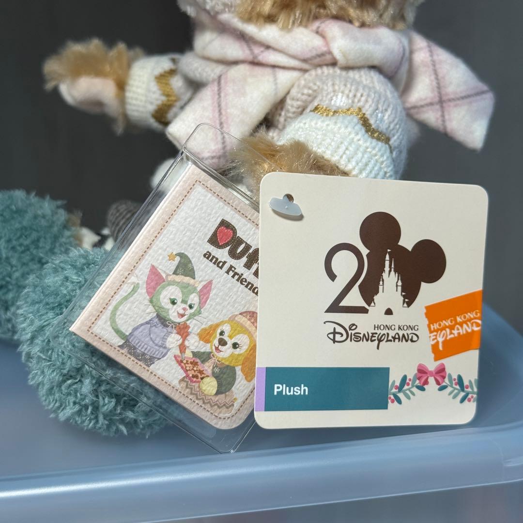 お顔厳選　ダッフィー　ぬいぐるみSSSサイズ　香港ディズニー2025年冬限定