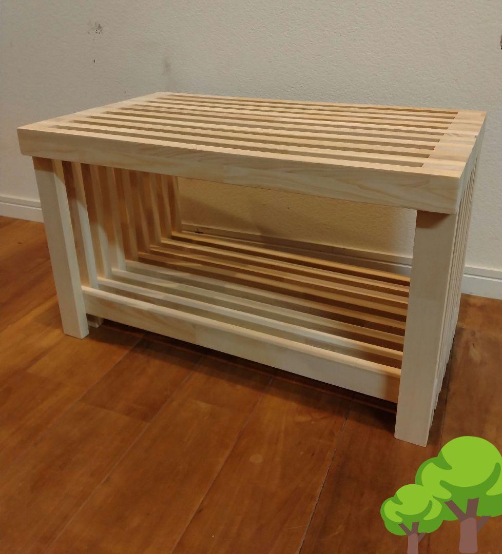 木製　ハンドメイド　水槽台　アクアラック　金魚　ベンチ　テレビ台　シェルフ