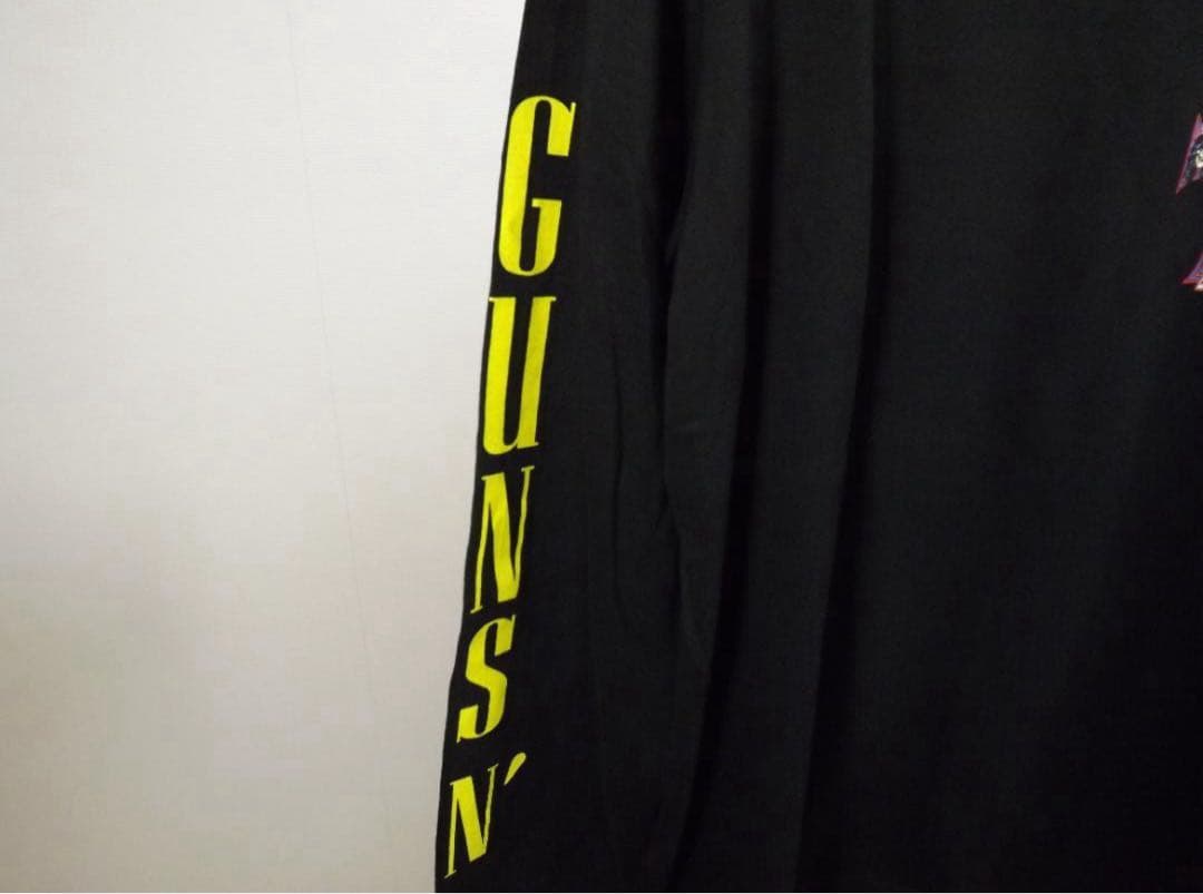 L 新品 GUNS ガンズアンドローゼズ 2025 ロンT　ロングTシャツ