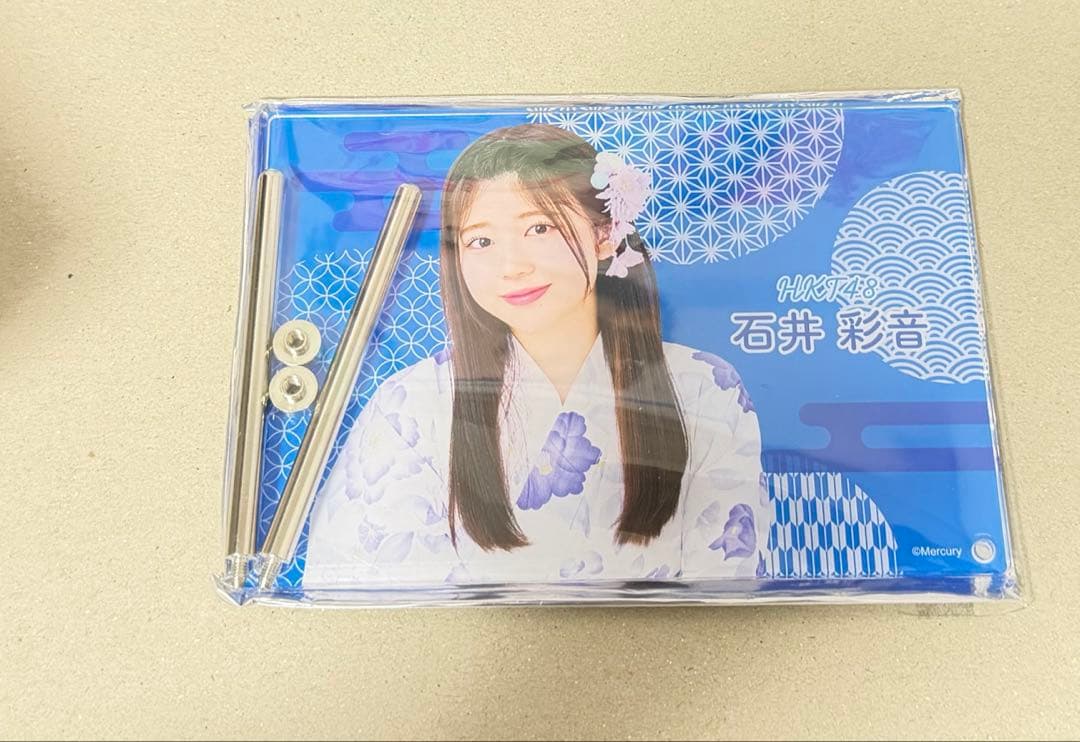 HKT48 石井彩音 特賞アクリルプレート