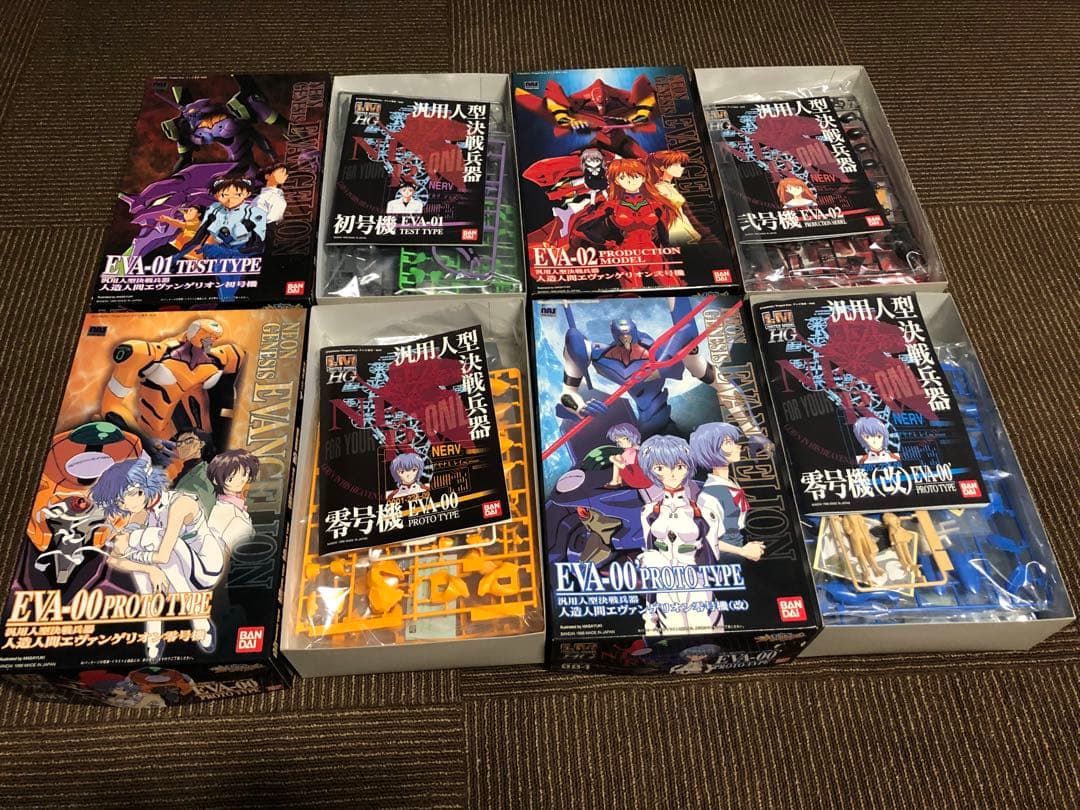 新世紀エヴァンゲリオン LMHG コンプリートセット　プラモ