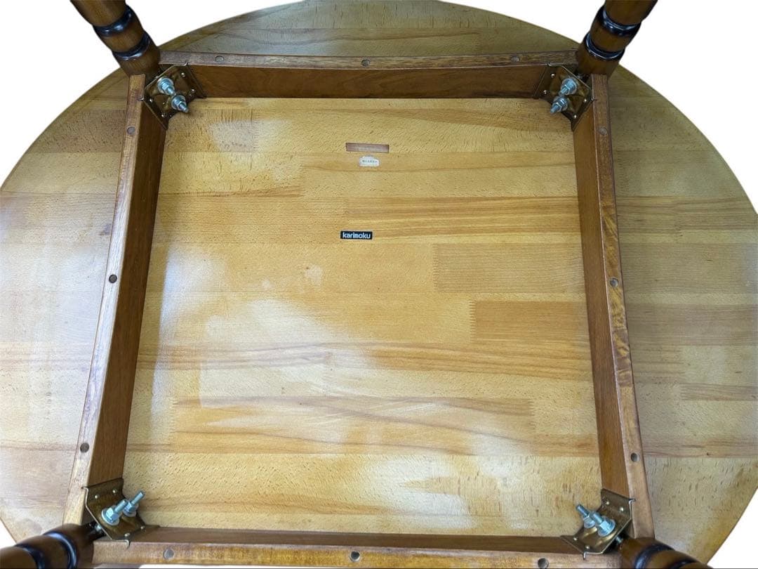 オールドカリモク　コロニアル　ダイニングテーブルのみ