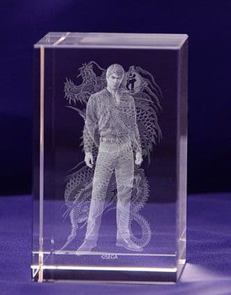 龍が如く 桐生一馬 3Dクリスタル 3点セット