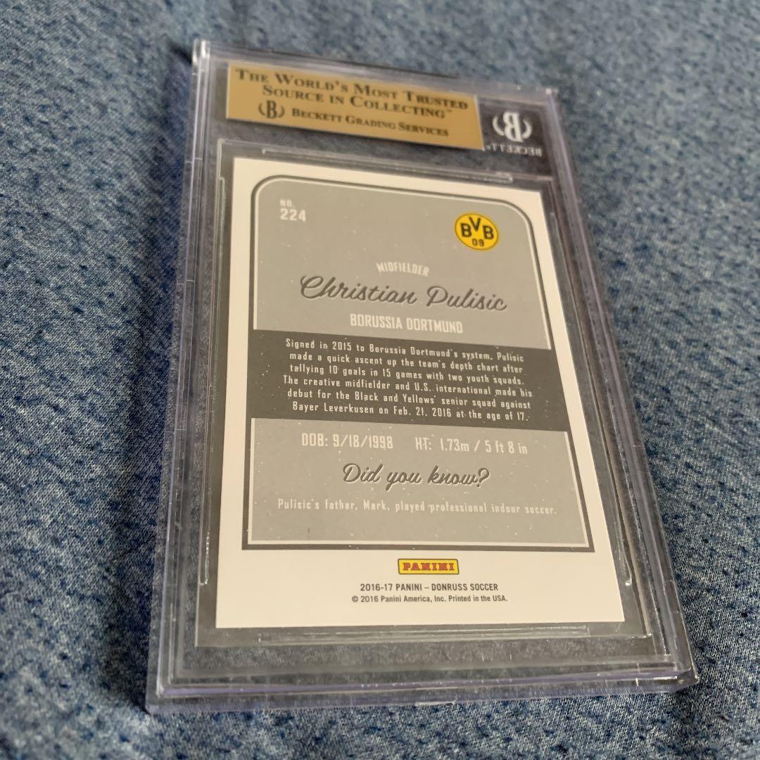 Christian Pulisic RC プリシッチ ルーキーカード　鑑定済み