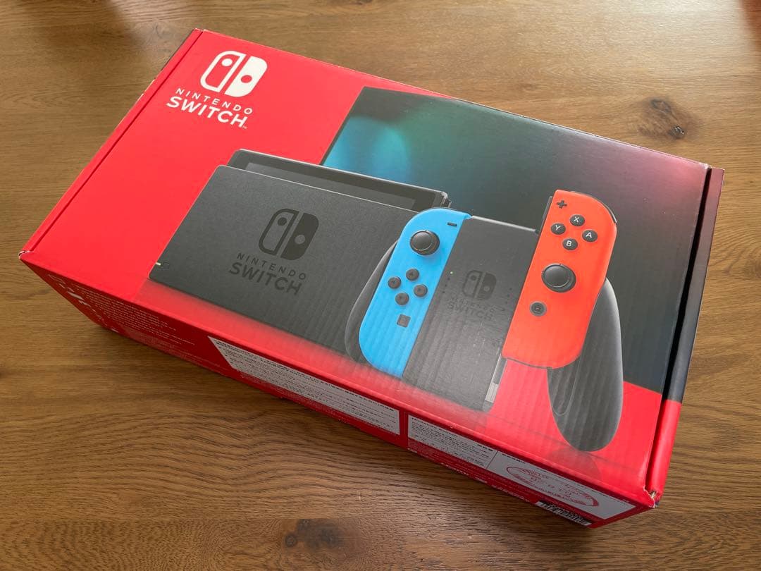 【美品】Nintendo Switch 本体 + Joy-Con（青/赤）