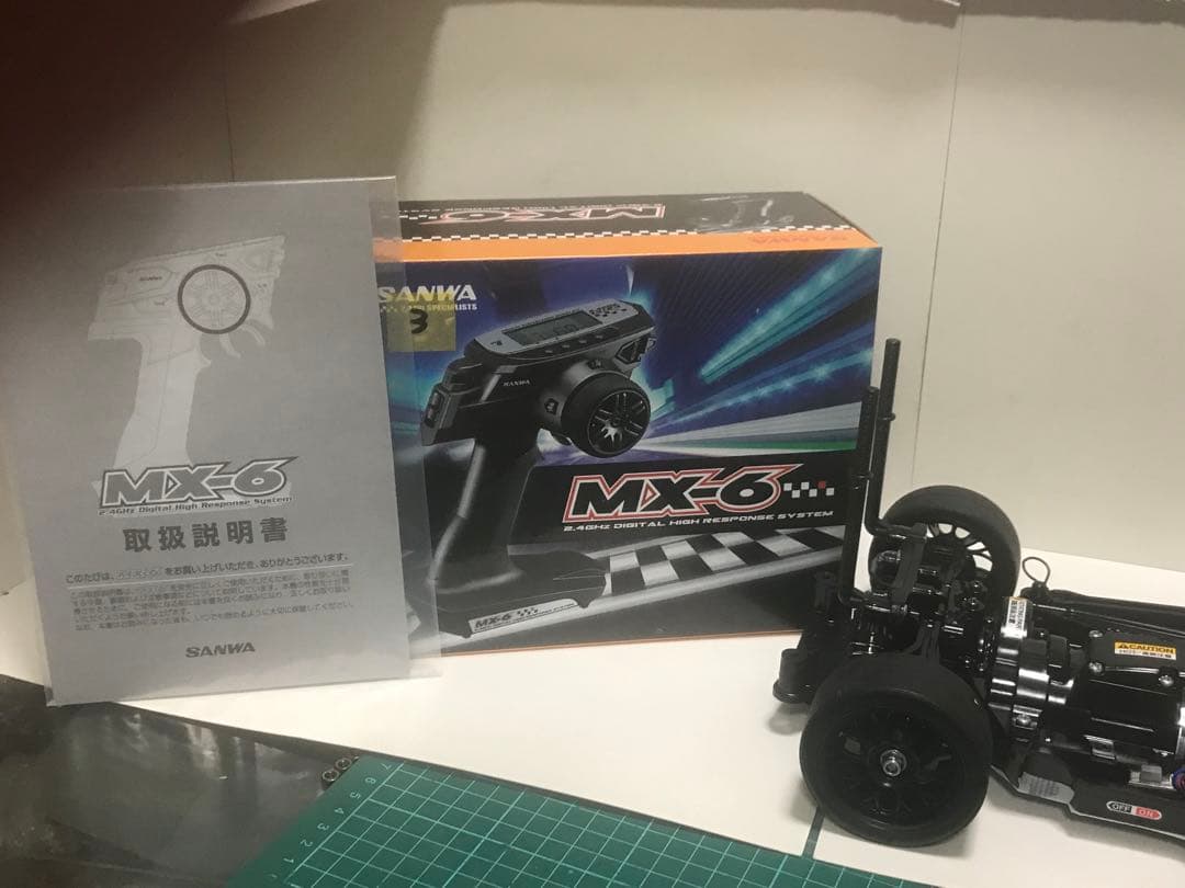 ラジコン タミヤ TT-02 入門者向けセット ランサーⅦ WRC MX-6③