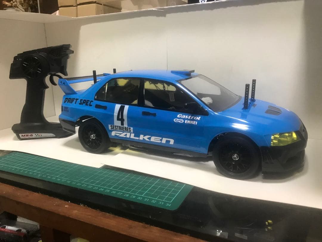 ラジコン タミヤ TT-02 入門者向けセット ランサーⅦ WRC MX-6③